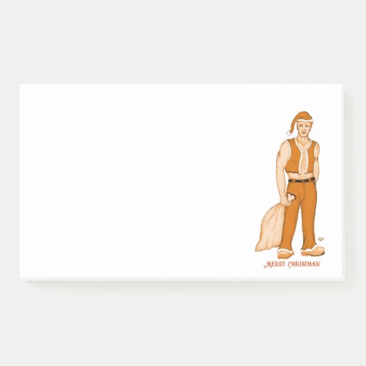 Post-it® Le nouveau Père Noël - Joyeux Noël ! (Devant)