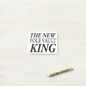 Post-it® Le nouveau pôle roi (Sur un bureau)