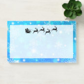 Post-it® Le Père Noël et son renne volant Noël (Bureau)