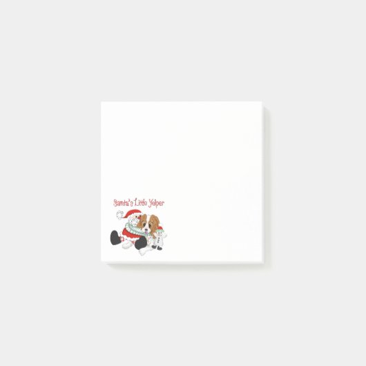 Post-it® Le petit Cavalier King Charles de Santa  (Devant)