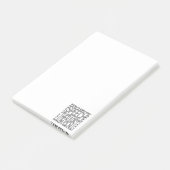 Post-it® Le plus grand orthophoniste des mondes (Incliné)