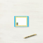 Post-it® Le Post-it des tournesols (Sur un bureau)