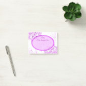Post-it® Le pourpre tourbillonne gratitude curative (Bureau)