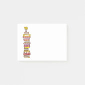 Post-it® Le rose réserve les notes collantes (Devant)