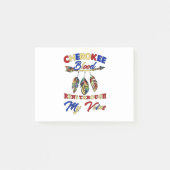 Post-it® Le Sang Cherokee Traverse Mes Veines Cadeau (Devant)