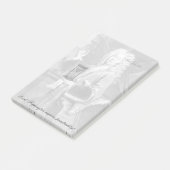 Post-it® Le seigneur F. a besoin de la ponctualité ! (Incliné)