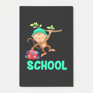Post-it® Le Singe De Retour À L'École