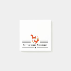 Post-it® Le Squirrel Whisperer