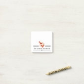 Post-it® Le Squirrel Whisperer (Sur un bureau)