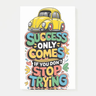 Post-it® le succès ne vient que si vous n'arrêtez pas d'ess