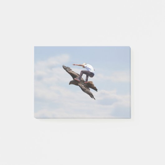 Post-it® Le surf des oiseaux (Devant)