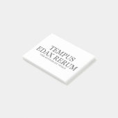 Post-it® Le temps dévore toutes les choses - obscurité (Incliné)