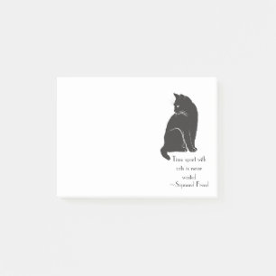 Post-it® Le temps passé avec des chats n'est jamais