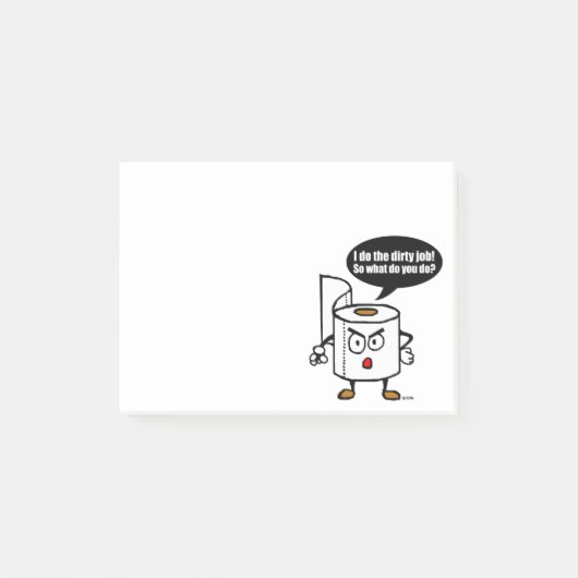 Post-it® Le travail sale (Devant)