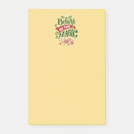 Post-it® Le Typographe du Magic Christmas (Devant)