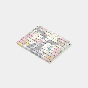 Post-it® Le veau au coeur d'une merveille florale et papill