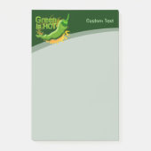 Post-it® Le vert est CHAUD (Devant)