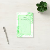 Post-it® Le vert tourbillonne gratitude curative (Bureau)