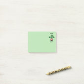 Post-it® Leaf Me Alone Funny Sarcastic Citation Gardener (Sur un bureau)