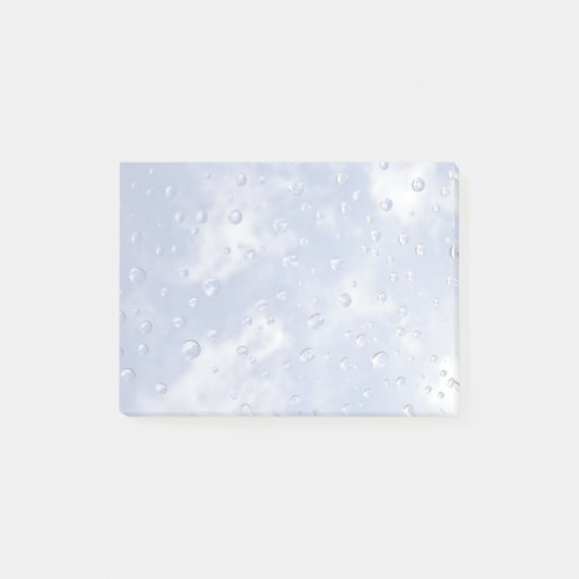 Post-it® L'Eau Tombe Sur Le Verre (Devant)