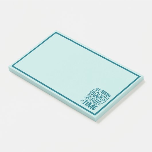 Post-it® Lecture de livre amour (Incliné)