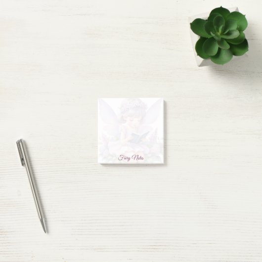 Post-it® Lecture Fairy Pastel Personnalisé Post-it Notes (Bureau)