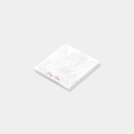 Post-it® Lecture Fairy Pastel Personnalisé Post-it Notes (Incliné)