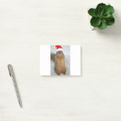 Post-it® L'écureuil de Noël avec Père Noël (Bureau)