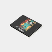 Post-it® Légende du jeu vidéo mari papa (Incliné)