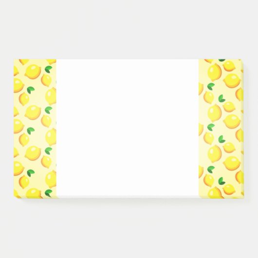 Post-it® Lemon jaune Notes (Devant)