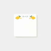 Post-it® Lemons CUSTOM Name Cute Illustration (Devant)