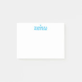 Post-it® L'enseignement est une oeuvre de coeur (Devant)