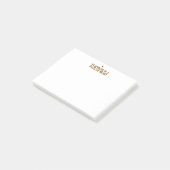 Post-it® L'enseignement est une oeuvre de coeur (Incliné)