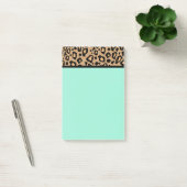 Post-it® Leopard de professeur Turquoise Post It Notes Cade (Bureau)