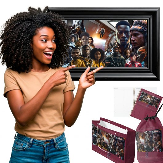 Post-it® L'équipage Sekhmet (avec titre)