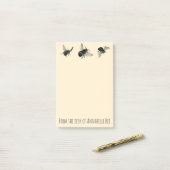 Post-it® Les abeilles (Sur un bureau)