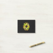 Post-it® Les abeilles de tournesol hippie (Sur un bureau)