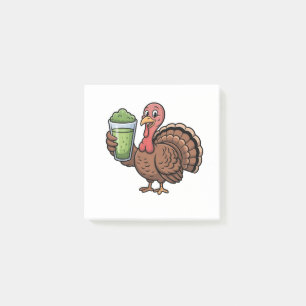 Post-it® Les amateurs de matcha de dinde de Thanksgiving