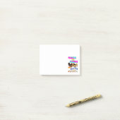Post-it® Les amis sont des amis quoi qu'il arrive (Sur un bureau)