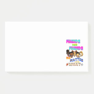 Post-it® Les amis sont des amis quoi qu'il arrive