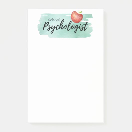 Post-it® Les billets de fond d'un psychologue scolaire (Devant)