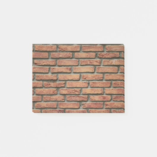 Post-it® Les briques rouges du mur (Devant)