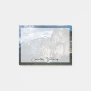Post-it® Les cascades Bride Veil Falls Yosemite Californi