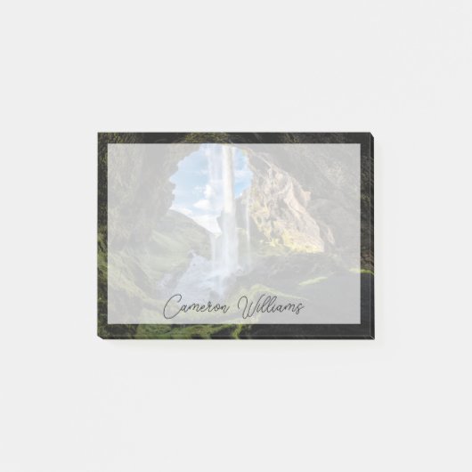 Post-it® Les cascades | Cascade islandaise (Devant)