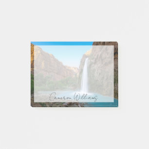 Post-it® Les cascades Chutes Havasu au coucher du soleil