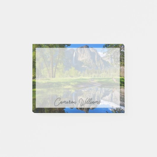 Post-it® Les cascades | Yosemite Falls, Californie (Devant)