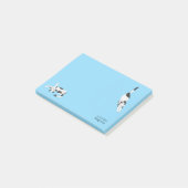 Post-it® Les Chats de cadstudios Blue (Incliné)