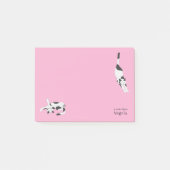 Post-it® Les Chats de cadstudios Rose (Devant)