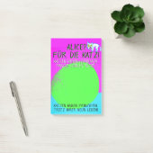 Post-it® Les chats ont des principes, les électeurs non (Bureau)
