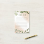 Post-it® Les choses à faire (Sur un bureau)